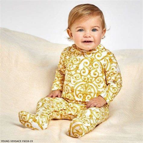 young versace baby grow sale|versace baby labels.